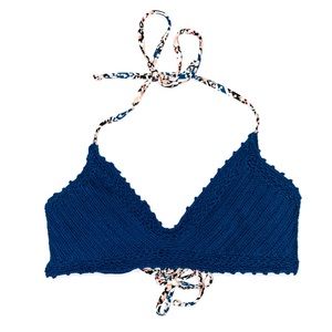 Crochet Knit Bikini Top